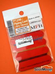 Model Factory Hiro P1229: Detail - Silver Wire Cord (2mm) +